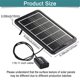 thumbnail image 4 of Panel solar USB de 5 V y 6 W, cargador de batería de panel solar de eficiencia portátil con cable para teléfono móvil, banco de energía, cámara, ventilador, 4 of 7