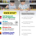 thumbnail image 6 of Kwik Stix Paint Sticks Bundle- 12 Neon & Metallic Colors (1 Neon 6pk + 1 Metallic 6pk), Washable, Quick-Dry, Non-Toxic, Allergen-Free Solid Tempera Paint for Kids & Toddlers, 6 of 11