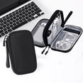 thumbnail image 2 of Dvruxg Sac de Rangement pour Accessoires Numériques - Organisateur d'Alimentation Multi-Couches - Étui de Protection pour Disque Dur - Support de Clé USB Portable, 2 of 5