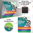thumbnail image 1 of Air Fryer Cheat Sheet Magnets Cooking Guide Booklet, Air Fryer Cooking Times Chart Air Fryer Magnetic Cheat Sheet Cooking Times Reference Guide, 1 of 3