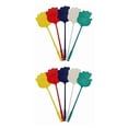 thumbnail image 1 of Bewildely Pack of 5 Flyswatter Exquisite Handy Kitchen Convenience Home Swatter Multiple Shape Hand-shaped Supplies Accessory Colors Cute 5 pièces 2Conjunto, 1 of 6