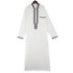 thumbnail image 5 of Ceisia Men's Oversize Hooded Embroidered Muslim Robe With Zip Placket Gift, 5 of 7