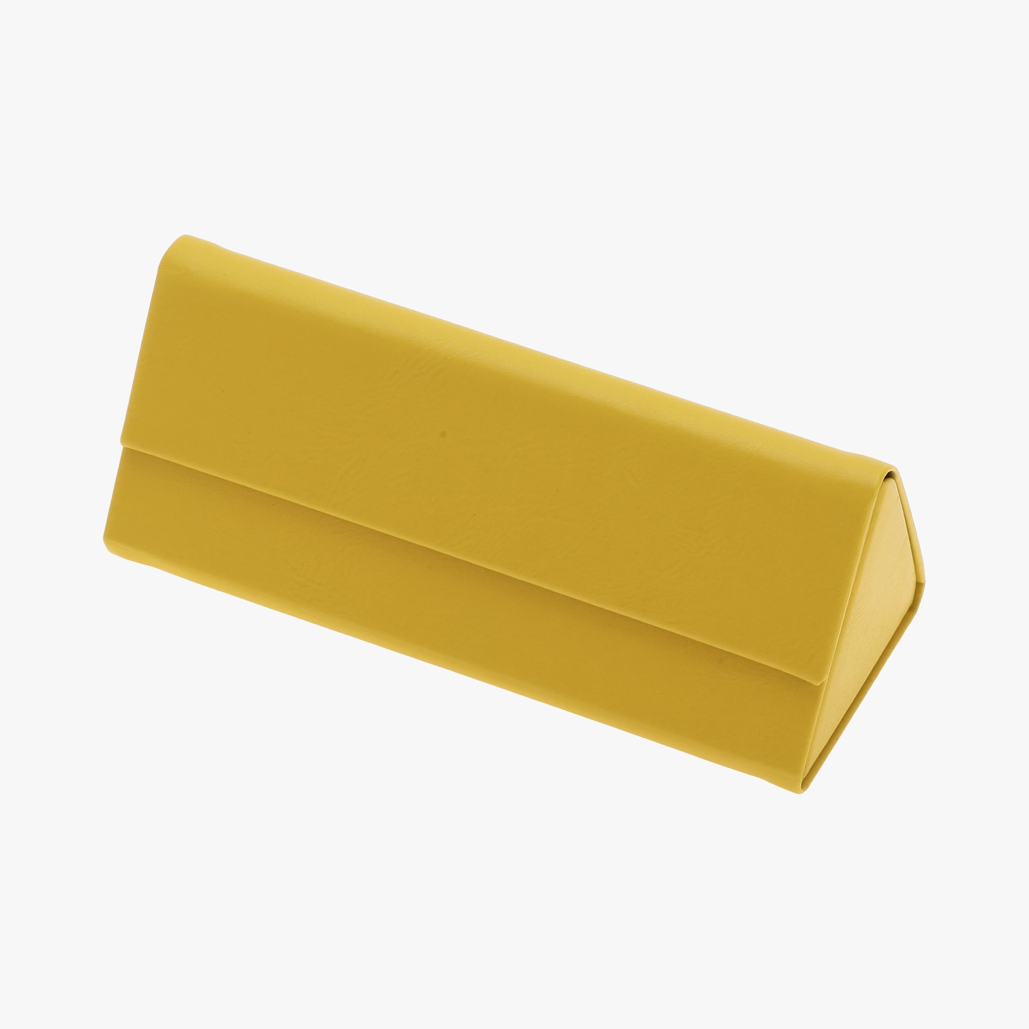 Unique Bargains Folding Eyeglasses Case Eyeglasses Storage Yellow