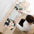thumbnail image 3 of Long Mouse Pads for Desk,Dachshund and Flower Desk Mats on Top Of Desks, Desk Mouse Pad Extra Large with 3mm Non-Slip Base and Stitched Edge for Gaming,Office,Work,Home 31.5"x11.8", 3 of 6