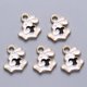 thumbnail image 2 of Alloy Enamel Charms Rabbit with Heart Light Gold Black 13.5x12x1.5mm Hole: 2mm, 2 of 2