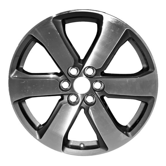 Pre-Owned Original Equipment Machined and Painted Dark Charcoal Aluminum Wheel 20 x 8 fits 2018-2023 Chevrolet Traverse (Good)