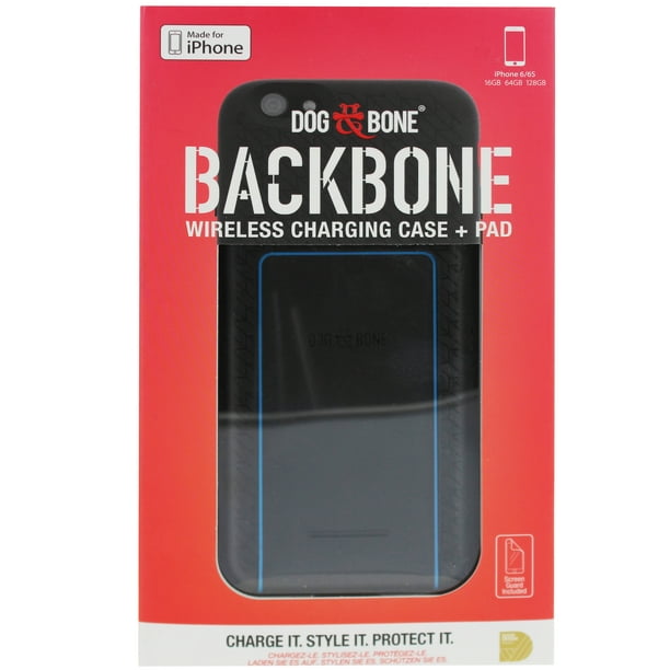 Dog Étui de Recharge Sans Fil &amp; Bone Slim pour iPhone 6/6S - Bleu