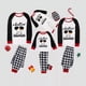 thumbnail image 1 of Conjuntos de pijamas navideños a juego para niños, gafas de sol geniales, muñeco de nieve, a cuadros, de talla grande, 1 of 4