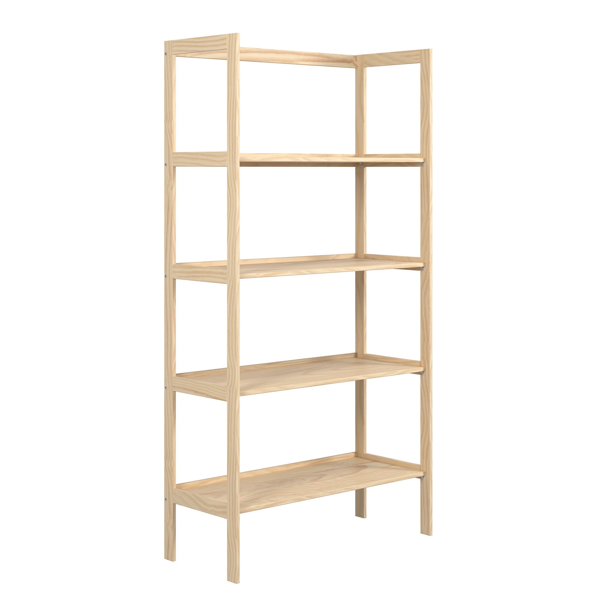 Jela Solid Wood 4 Shelf Unassembled Pantry Shelving - Unfinished