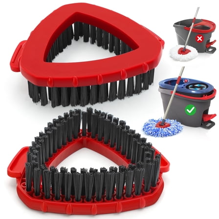 TidyBliss Scrub Brush Attachments 2 PCS for RinseClean 2 Tank System