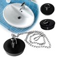 thumbnail image 1 of Kitchen And Bathroom Anti Odor Plug Hole Blocking Rubber Cover With Chain Washbasin And Bathtub Plug, 1 of 8