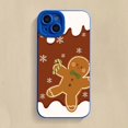 thumbnail image 3 of Funda para iPhone 16 15 14 13 12 11 Pro Max X XR XS 7 8 Plus SE 2020 cubierta de teléfono suave de silicona a prueba de golpes de Navidad de dibujos animados de lujo, 3 of 5