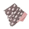 thumbnail image 4 of Estink Baby Dotted Blanket Portable Comfortable Flannel Infant Blanket, 4 of 8