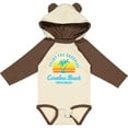 thumbnail image 3 of Inktastic Summer Enjoy the Sunshine Carolina Beach North Carolina Blue Boys or Girls Long Sleeve Baby Bodysuit, 3 of 5