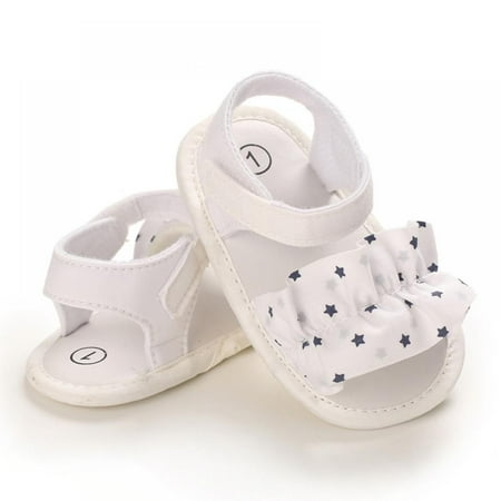 

Baby Boys Girls Sandals Soft Sole Summer Infant Dress Shoes Baby Flat Beach Shoes Newborn Crib Shoes First Walkers 0-18Months