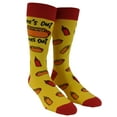 thumbnail image 2 of Men's Suns Out Buns Out Socks Funny Backyard Cookout Bar-b-que Summer Graphic Novelty Fotowear, 2 of 7