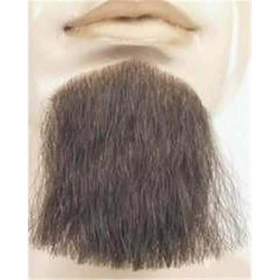 1-Point Human Hair Beard - No.1 Black