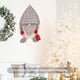 thumbnail image 5 of Calendario navideño de 24 días con bolsillos, tamaño perfecto para niños (gris), 5 of 6