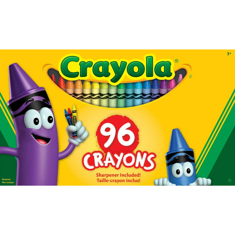 CrayolaNew Bluetiful Crayola Crayon Box, Walmart Exclusive, Gift For Kids,  124 Count 