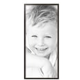 thumbnail image 2 of ArtToFrames 17" x 38" Black Square with Gold Beads Picture Frame, 17x38 inch Black Wood Poster Frame (WOM-5021),  Pack, 2 of 7