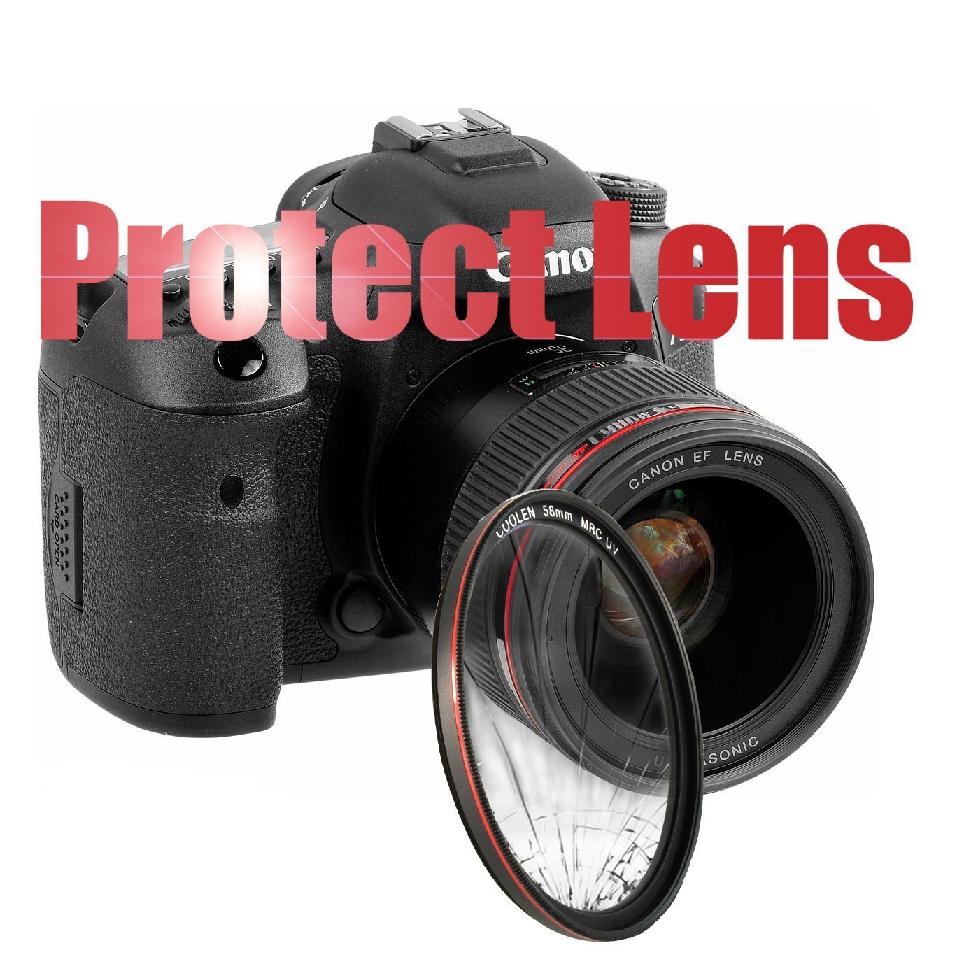 Coolen 40.5mm MRC Ultra Thin Multi-coated UV Filter Red Plating for Nikon 1 AW1, 1 J1, 1 J2, 1 J3, 1 J4, 1 J5, 1 V1, 1 V2, 1 V3, 1 S1, 1 S2 Mirrorless Digital Camera (10-30mm, 30-110mm, 10mm Lenses) - image 4 of 7