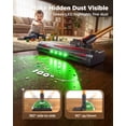 thumbnail image 5 of Cordless Vacuum Cleaner, 35KPa Powerful Suction Stick Vacuum, Up to 34 Mins Runtime Lightweight Vacuum with Green LED Headlights, Self-Standing Handheld Vacuum for Hard Floor Carpet, 5 of 9