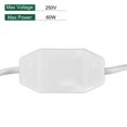 thumbnail image 3 of Uxcell Lamp Cord with Dimmer Switch 1.8m Replacement Lamp Repair Part White, 3 of 6