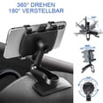 thumbnail image 3 of Soporte para teléfono móvil para salpicadero de coche, soporte universal para teléfono móvil para coche, soporte giratorio de 360° para iPhone, Samsung, Xiaomi, Oppo, Motorola, Blackview y, 3 of 5