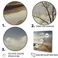 thumbnail image 3 of Designart "Tranquil Minimalism: Prairie Photography" Minimalism Floater Framed Wall Art Prints, 3 of 5