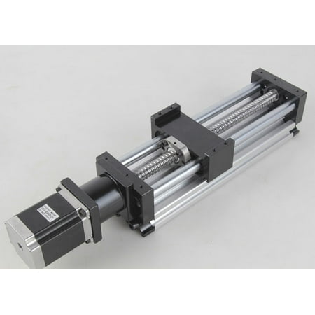 

100mm 400mm 1000mm Effective Stroke Threaded rod linear guide rail with Stepper Motor and ball screw Linear Actuator Guides Cross Slide Table for CNC