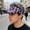 A, variant on Patriotic USA Flag Fake Hair Visor Hat, Novelty Spiky Hair Sun Visor for 4th of July, Funny Patriotic Sun Hat for Men Women