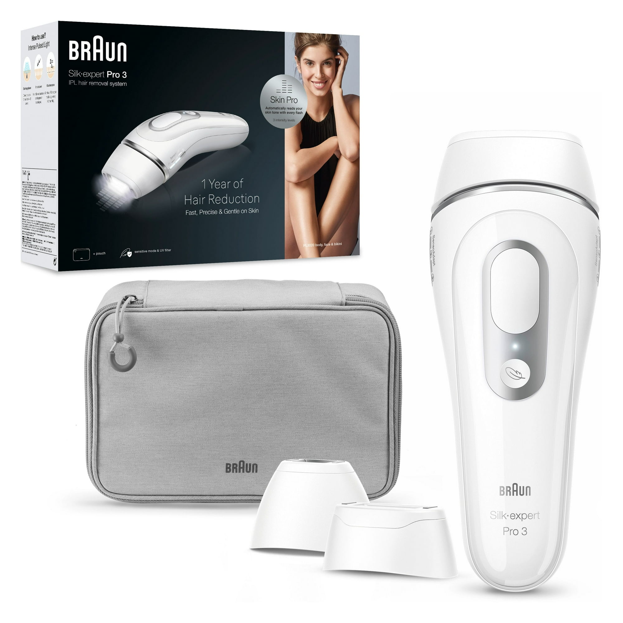 Braun Silk·expert Pro 3, PL3221 IPL for Women and Men, At-Home