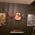 thumbnail image 4 of Soporte de pared para guitarra BEMTE, soporte horizontal, 4 of 5