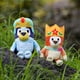 thumbnail image 4 of Paquete de juguetes de peluche Bluey Friends Royal Bluey y Bingo, 4 of 16