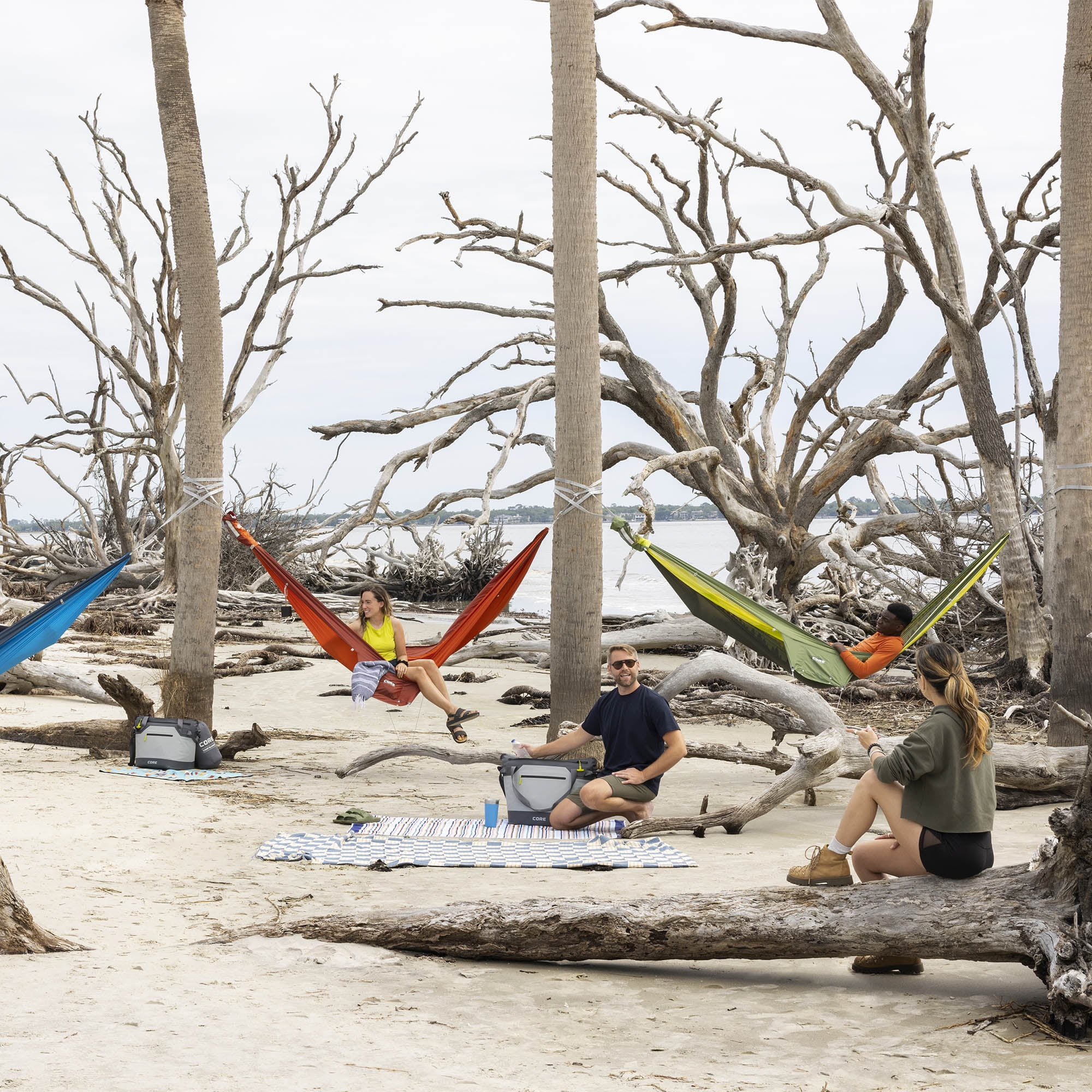 CORE Premium Double Hammock - Gray