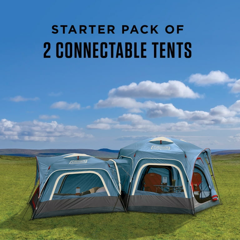 laat staan Motivatie Banket Coleman® 3-Person & 6-Person Connectable Tent Bundle, Set of 2 - Walmart.com