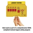 thumbnail image 2 of Master Lock Lockout Station,Filled,4 Padlocks 1482BP1106, 2 of 5