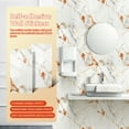 thumbnail image 4 of NIAIZEK 20 Pcs 1x2ft Marble Effect Wall Stickers - Self-Adhesive Waterproof Tile Decals for Kitchen & Bathroom, 4 of 7