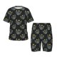 thumbnail image 1 of Balery Faces Of The Cat Conjunto de Pijama Infantil de Manga Corta con Estampado – Ropa de Dormir de Algodón Suave-Large, 1 of 6