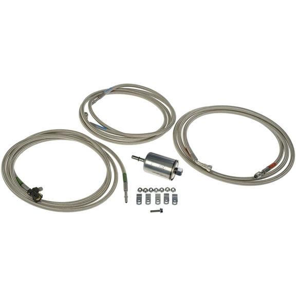 Dorman 819-808 Flexible Braided Stainless Steel Fuel Line for Specific Buick / Chevrolet / Pontiac Models (OE FIX)
