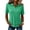 Green,#044, variant on Womens Polo Shirts Short Sleeve Golf Collared V Neck Cute Summer Tops Casual Workout Athletic Office Work Blouse,L