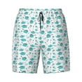 thumbnail image 4 of Lsque Mens Swim Trunks Utensiles Pattern - Bathing Suit Compression Liner - Beach Swim Shorts Swimwear - (S-3XL) - Stretch Quick Dry -3X-Large, 4 of 9