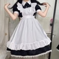 thumbnail image 5 of Taotanxi Women Lovely Maid Cosplay Costume Animation Show Japanese Outfit Dress Clothes, 5 of 5