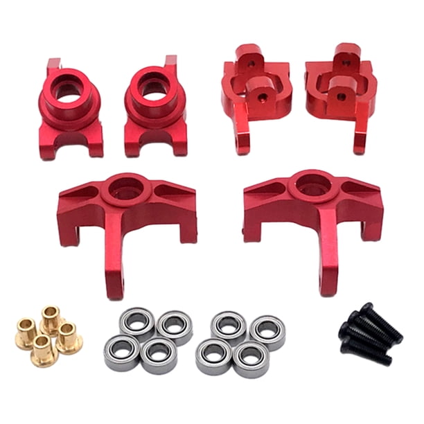C Hubs Vogacara RCGOFFLOW 6 piezas de aleación de aluminio para 1/14 Wltoys 144010 RC