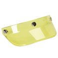 thumbnail image 4 of Universal 3 Snap-Button Visor Flip Up Wind Shield for Open Face Motorcycle Helmet, 4 of 6