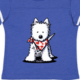 thumbnail image 4 of Inktastic Westie In Bandana Boys or Girls Toddler T-Shirt, 4 of 5