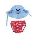 thumbnail image 1 of ZOOCCHINI - Baby Swim Diaper + Sun Hat Set, 1 of 1