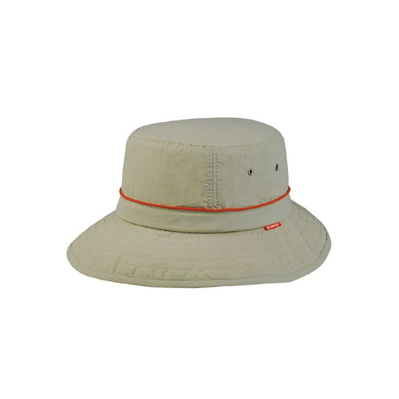 TASLON UV BUCKET HAT, Khaki
