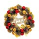 thumbnail image 2 of Christmas Decorations Christmas Decoration Wreath Pendant Rattan Door Hanging Store Scene Layout Dress Up Christmas Decoration Supplies, 2 of 5