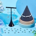 thumbnail image 4 of 1 caja de 40 dijes de diamantes de imitación de acero inoxidable de 10 colores, abalorios redondos, mini colgantes de piedra de nacimiento pequeños., 4 of 6